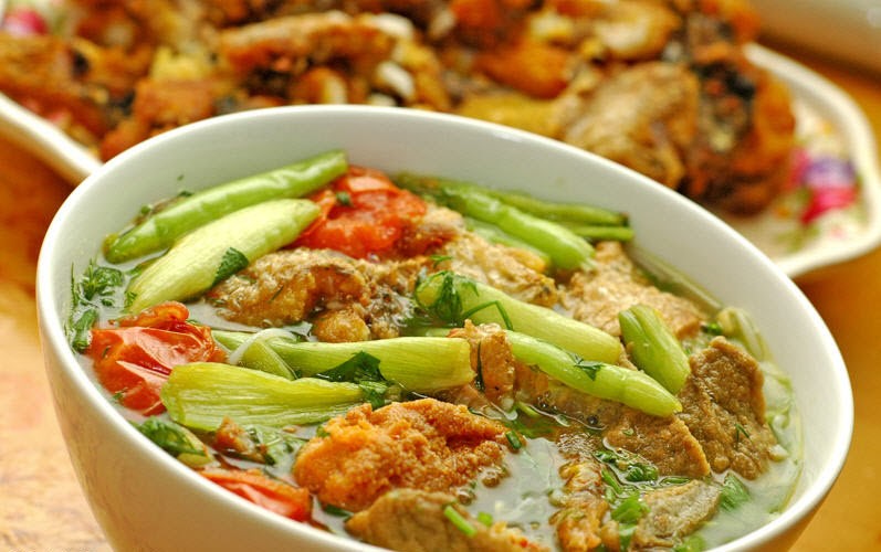 Bánh canh chả cá Kiên Giang