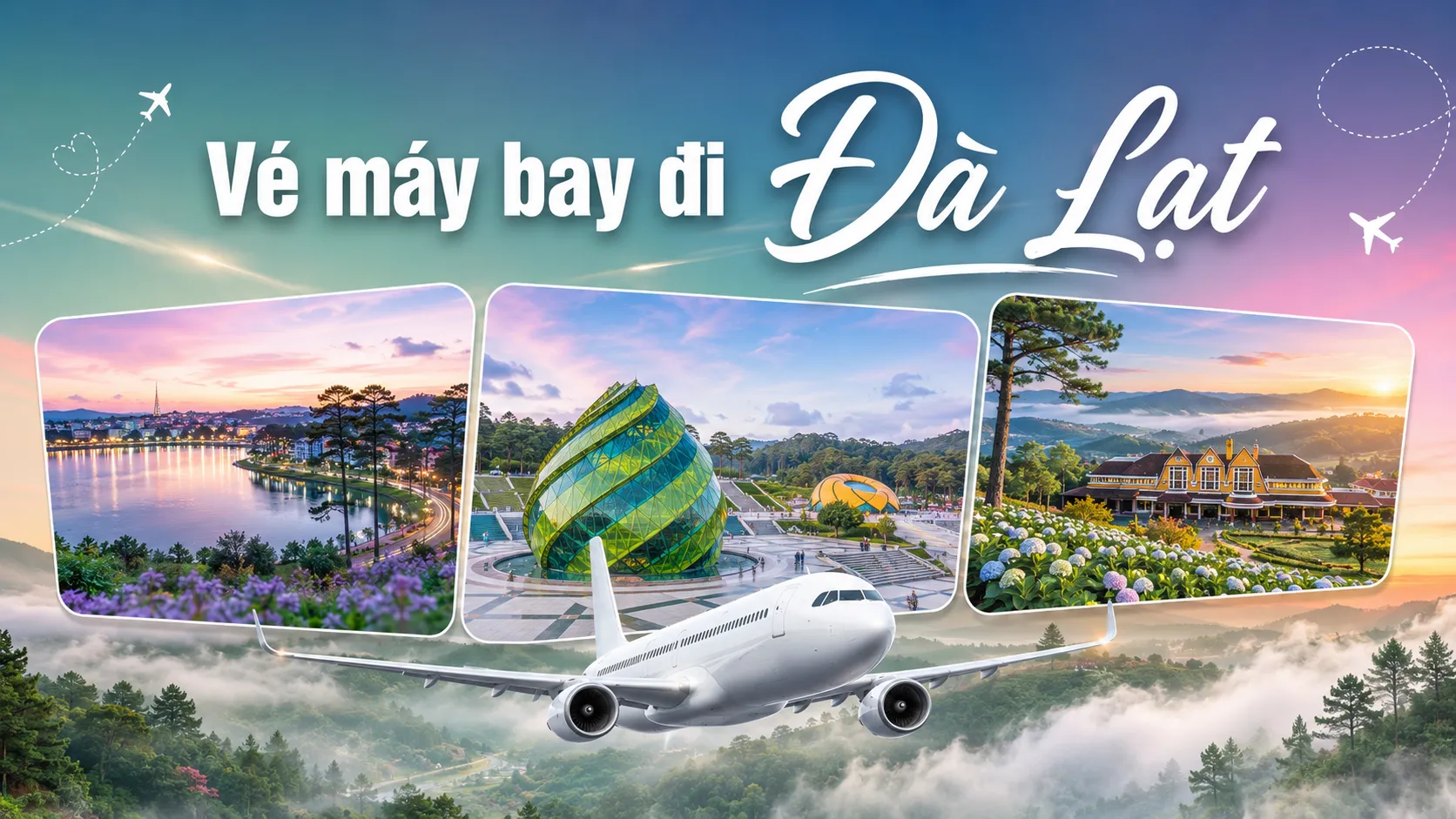 Vé máy bay đi Đà Lạt