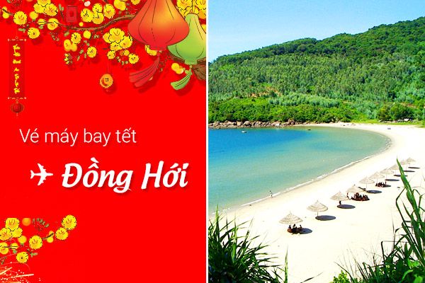 Vé máy bay Tết đi Đồng Hới