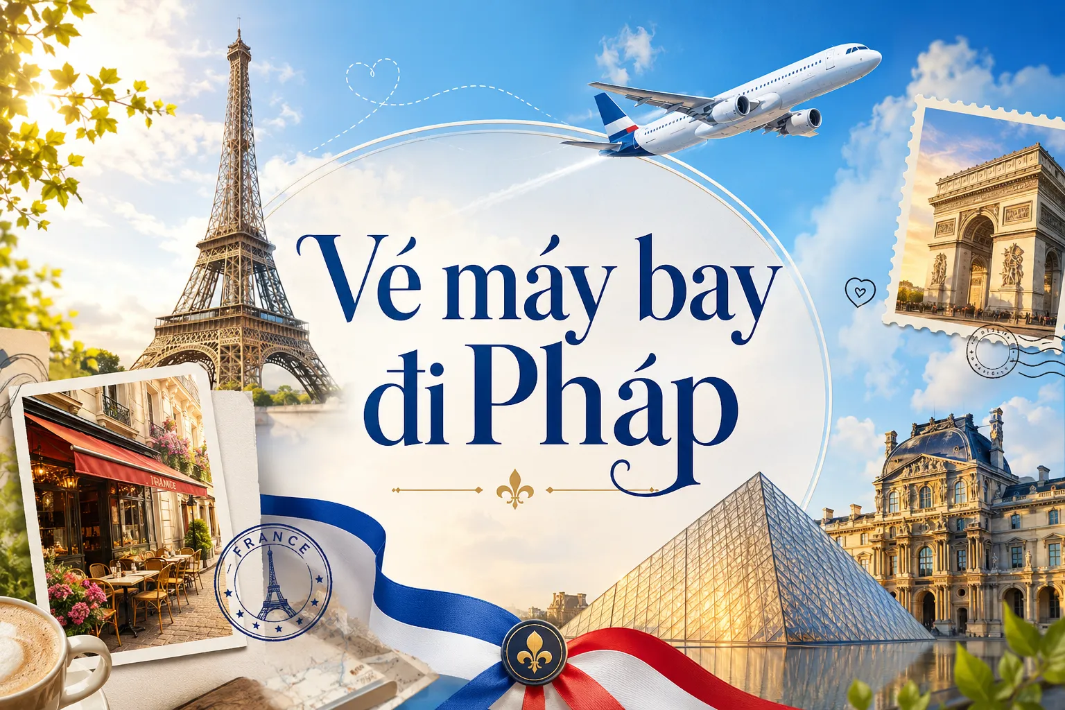 Vé máy bay đi Pháp