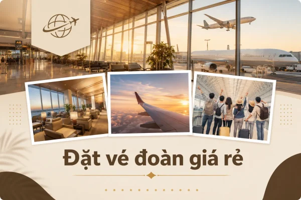 Đặt vé đoàn giá rẻ cập nhật mới nhất